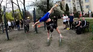 Pierwsze lokalne zawody Freestyle Street Workout Bielsko-Biała