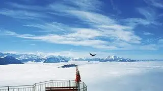 Mount Rigi view above the clouds