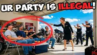 HOA Called 911 On My Garage Party & &ldquo;BANS GUNS&rdquo;.. Unaware We&rsquo;re Off-Duty Police!