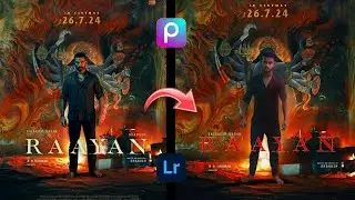 Raayan Movie Poster Editing || Raayan Movie Photo Editing || In Picsart