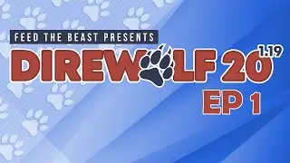 Direwolf20 1.19 Modpack: Ep. 1 (The Start)
