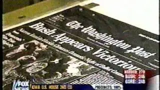 2000 Election Returns Nov. 7-8, 23 of 23: Newspaper Headlines, 4:55 a.m.