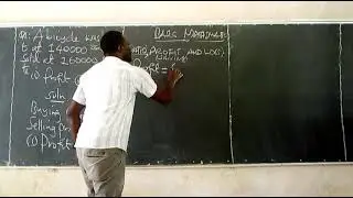BASIC MATHEMATICS FORM ONE;(PROFIT AND LOSS) in detail