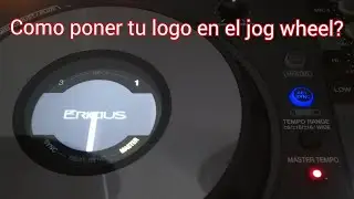 COMO PONER TU LOGO EN LA PANTALLA DEL JOG WHEEL??? Pioneer Cdj3000 ddj1000, ddj800 y xdj xz