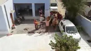 Holi festival at chhattargarh