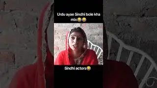 Best Sindhi Comedy Actors | Action Drama Viral Clip