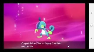 Pokemon - Sobble evolves to Drizzile