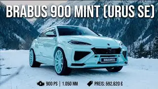 Lamborghini Urus SE von Brabus mit 900 PS &ndash; Mint-Edition