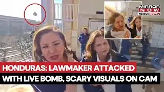 Honduras: Lawmaker Attacked With Live Bomb Outside National Congress, Terrifying Moment On Cam