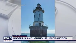 Hooper Island Lighthouse in Maryland&rsquo;s Chesapeake Bay up for auction | FOX 5 DC