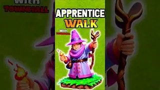Apprentice Warden Walk + healer attack 😱 #clashofclans​​​​ #coc​​​​​​​​#gaming​ #games​ #viralshorts