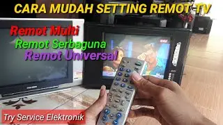 Cara Setting Remot Tv Multi Serbaguna