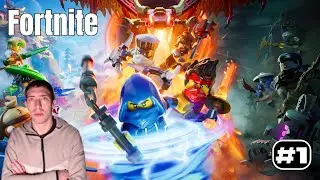 découverte de fortnite lego odyssey ninja go ( épisode 1 )