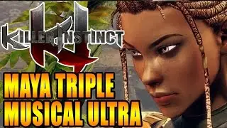 Killer Instinct Season 2: Maya 183 hit Triple Musical Ultra Combo (PERSONAL BEST)