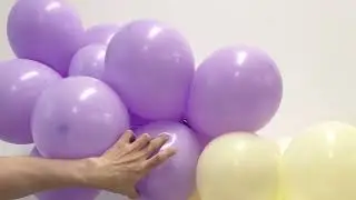 Watch us create the most dreamy Macaron Balloon Garland. 💖