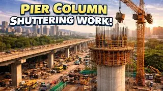 Column pedestal Crash barrier casting  steel for column crash barrier pedestal shuttering for column