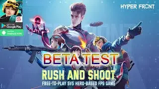 Hyper Front (Beta) Gameplay Android | How to Download Hyper Front | 4 Steps To Download Hyper Front