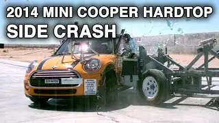 2014 MINI Cooper Hardtop | Side Crash Test | CrashNet1