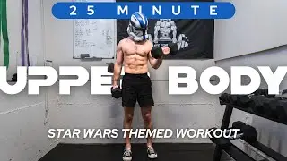 25 Min DUMBBELL UPPER BODY WORKOUT for Nerds | Jacked Arms | 501st: DAY 1