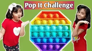 Pop It Challenge | Jiya And Fiyoni Show #popitchallenge #popit #popitdrawing #popitgames