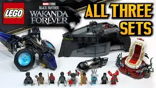 EVERY LEGO Black Panther: Wakanda Forever Sets Review