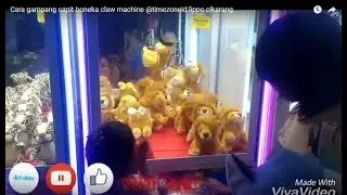 Cara gampang capit boneka claw machine @timezoneid lippo cikarang