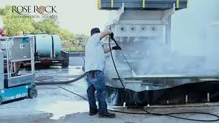 Rose Rock Environmental- Unit Parts Washing using EcoGreen at a Water Purification Facility in OK