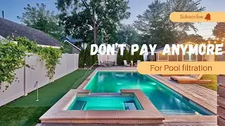 Filtration of Pool water, free of charge