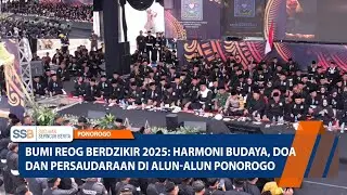 PONOROGO - Bumi Reog Berdzikir 2025: Harmoni Budaya, Doa & Persaudaraan di Alun-Alun Ponorogo