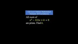 Odd Even Parity in Indonesia Mathematical Olympiad