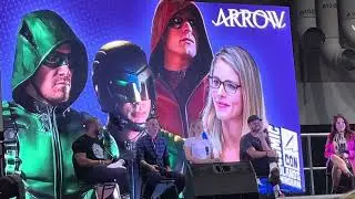Arrow Q&A Panel, Short  | Stephen Amell | David Ramsey | Coltan Haynes | Emily Bett
