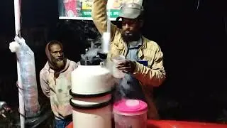How to make smoke biscuits. With nitrogen gas.