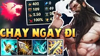 SỨC MẠNH THẬT SỰ CỦA OLAF KHI CÓ 100% CHÍ MẠNG + FULL TỐC ĐÁNH