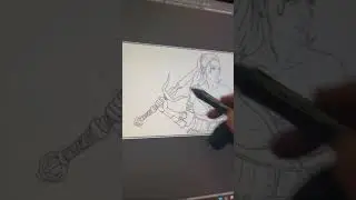 Ciri Witcher Fan Art Speedpainting