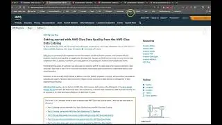 Getting start with AWS Glue Data Quality / Data Quality at rest - Part 1