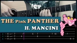 THE PINK PANTHER - Fingerstyle Guitar Cover With TABS !!!