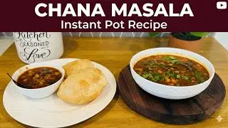 Chana masala recipe | instant pot recipe | Chole in 10 mins Quick recipe | Chole Bhature street food
