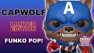 CAPWOLF YEAR OF THE SHIELD MARVEL AMAZON FUNKON EXCLUSIVE LIMITED EDITION FUNKO POP! #882