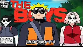 Naruto shippudin sigma moment 🗿 Naruto shippudin funny moments #naruto #theboysmeme PART 5