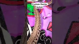 Custom Jacket #denimjackets #customjacket #customdenim #art