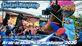 DURASI PANJANG 34 KUDA JINGKRAK TERBAIK PURWOREJO KARANGDUWUR 2026