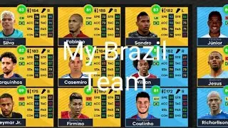 DLS 22 | My Brazil Team || Dream League Soccer 22 |