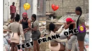 Abroad based guy disguised himself once again to test his girlfriend before proposing to her