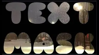 Text Mask Effect For Android Phone using KineMaster