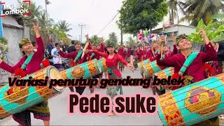GENDANG BELEK PEDE SUKE || Keluarkan skil terbaiknya di depan GENDANG BELEQ SINAR RENJANI.