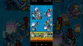 【禁忌之獄無課】七之獄-混沌與寒栗的凶龍 完全無課金通關紀錄【怪物彈珠】【モンスト】