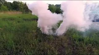 Quick White Smoke Bomb test
