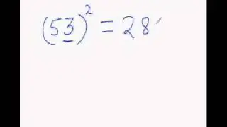 EasyCal Squaring Trick 3   To Easily Find Squares from 30 70 around 50