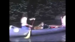 Current River in Missouri.   Coke, Beckie, Gary and Norton