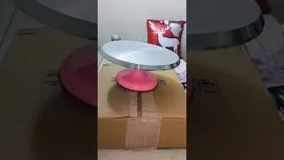 Cake Turntable/ Rotating Cake Stand Unboxing #unboxing #youtubeshortsvideo #shortsfeed